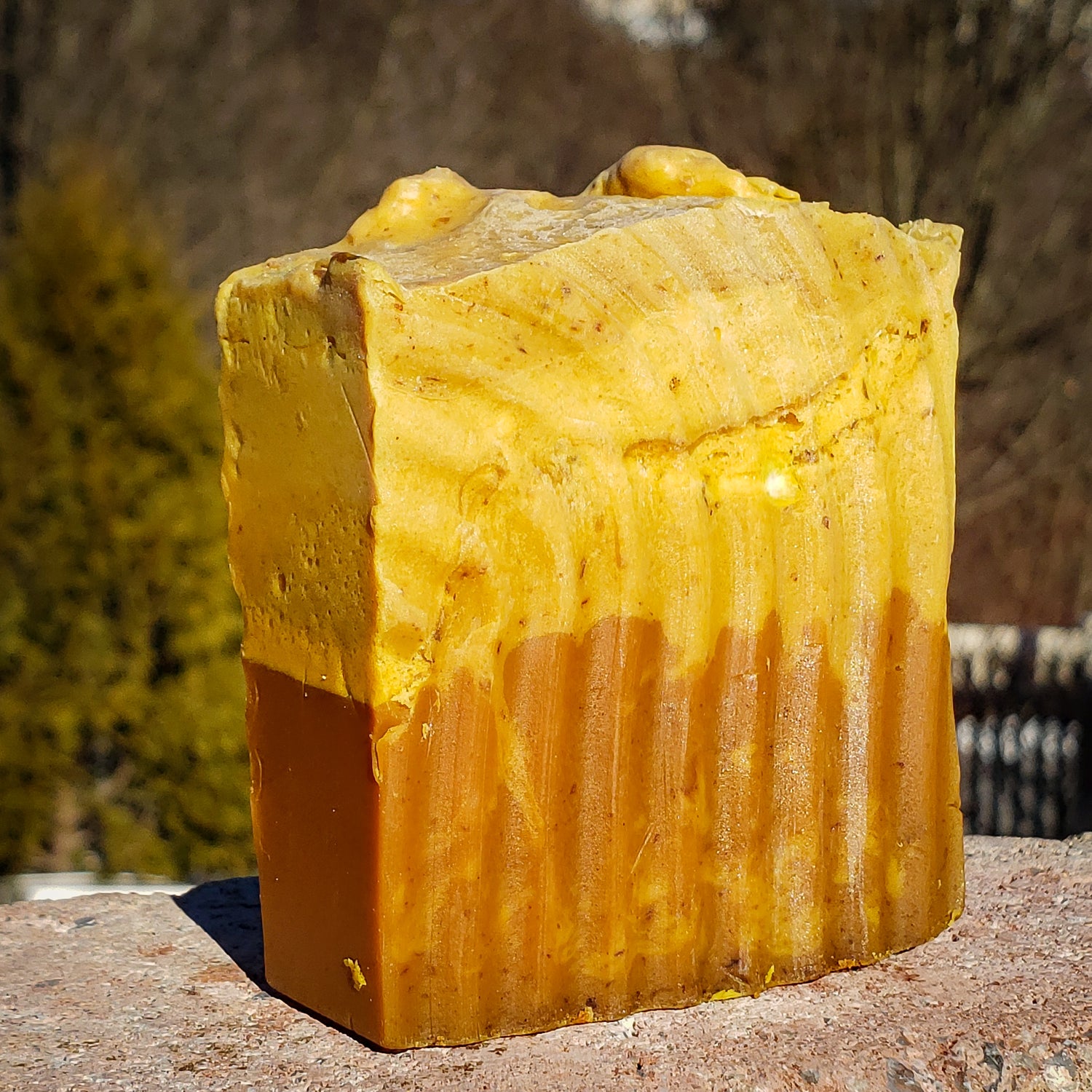Jumbo Premium Turmeric Soap with Aloe - Hebrew Care