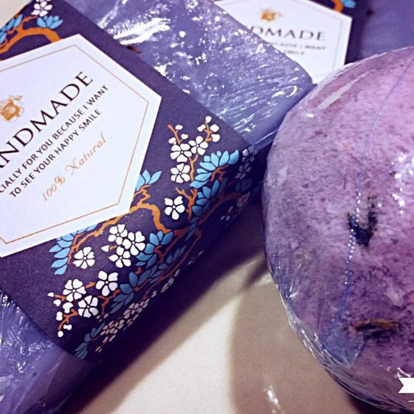 LAVENDER BATH-BOMB & KOSHER SOAPS Combination SO #RELAXING 😌