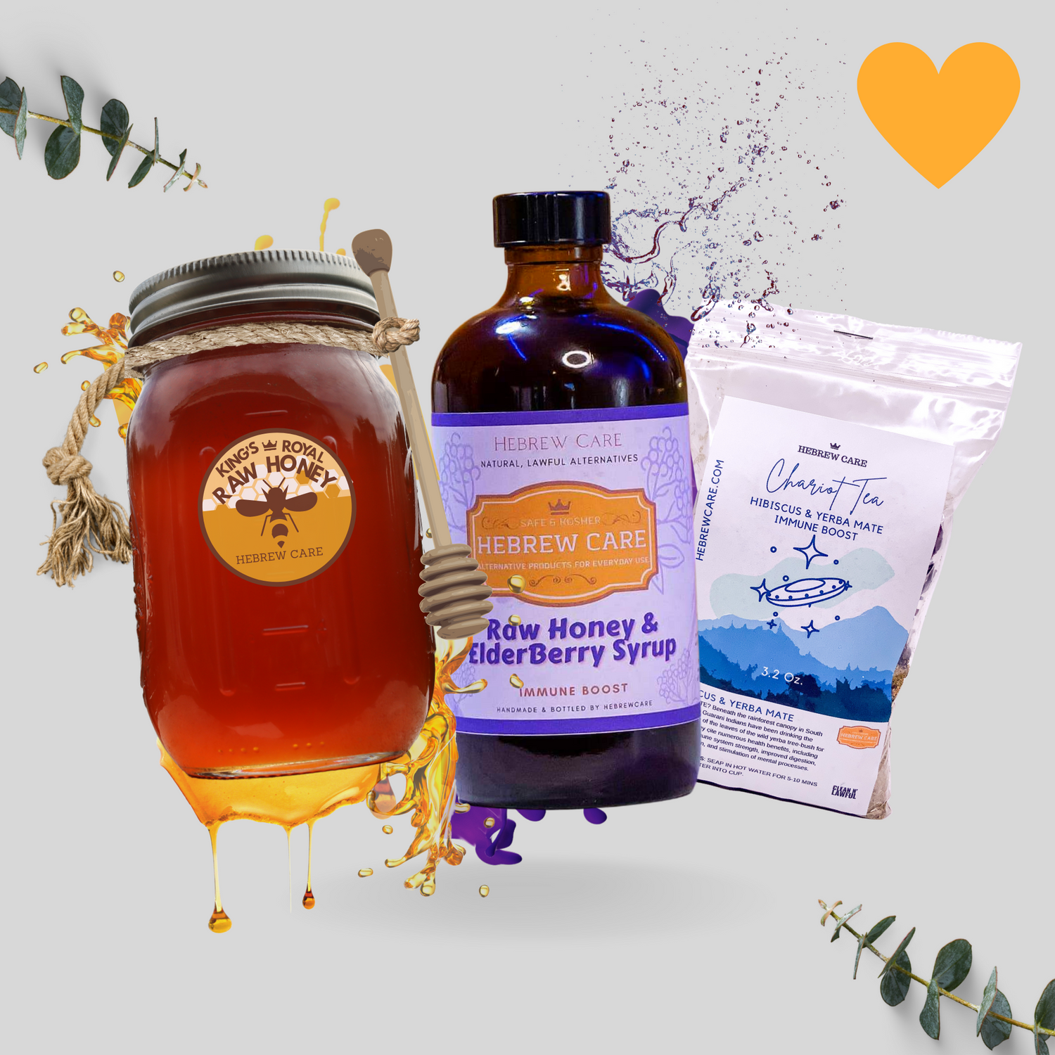 Honey, Syrups & Teas