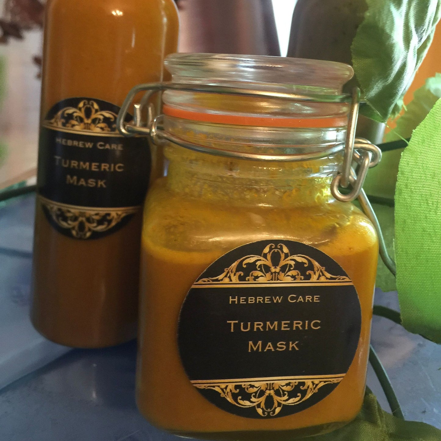 Turmeric-Aloe Vera face mask