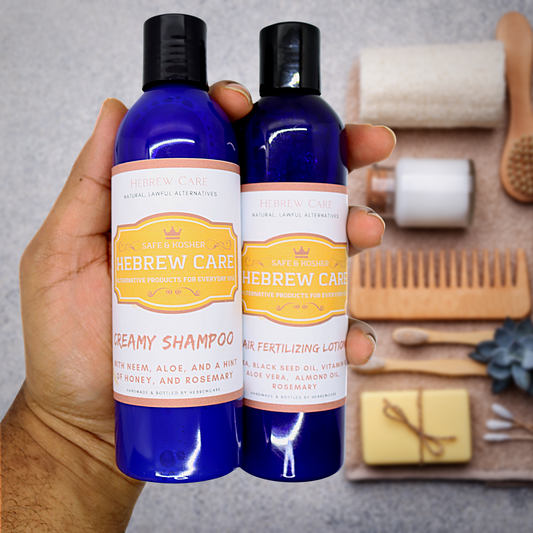 Hair Fertilizing Lotion & Shampoo Bundle in