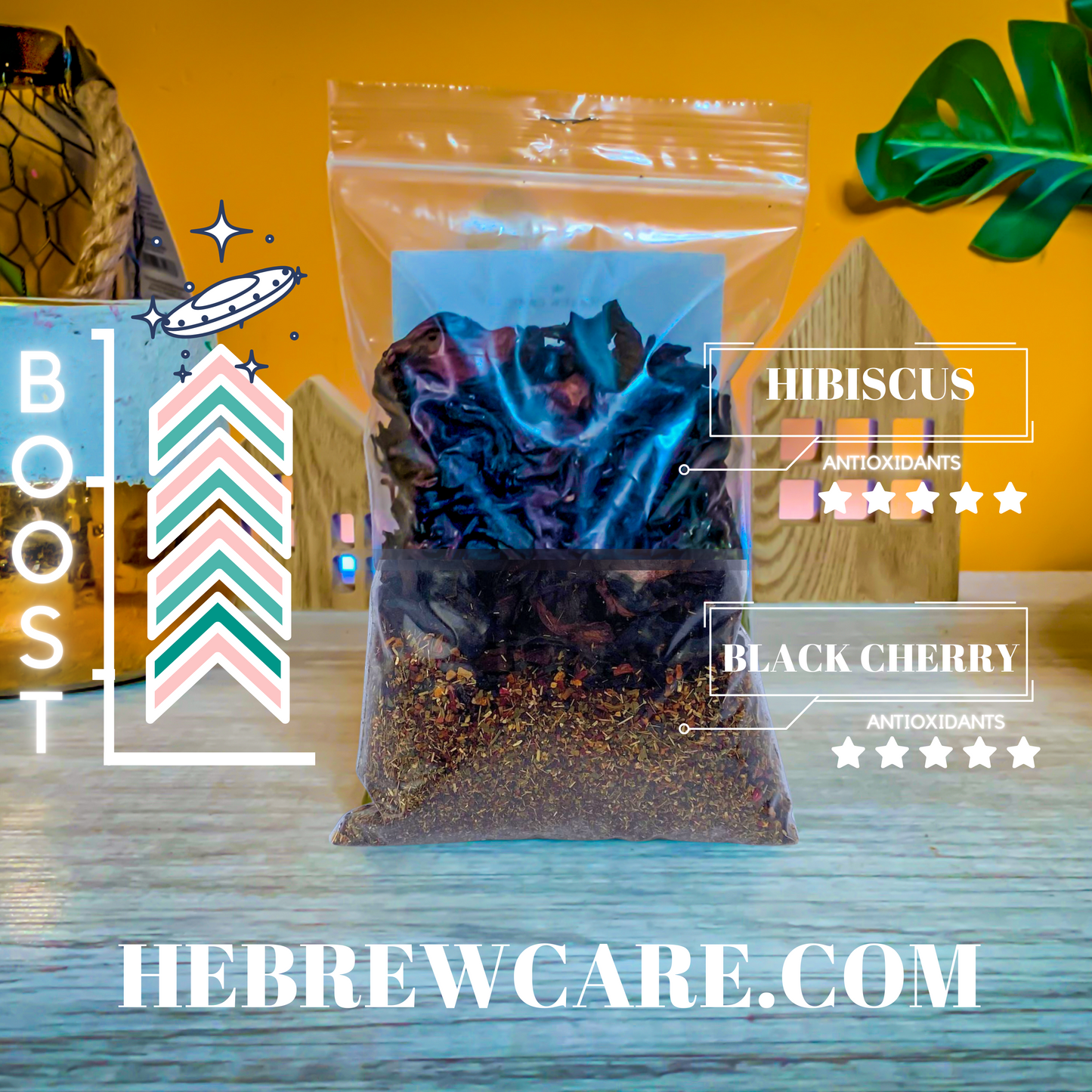 Chariot Tea Black Cherry & Hibiscus