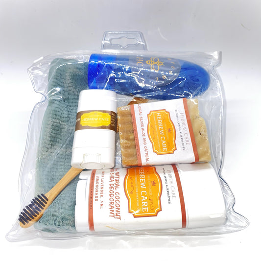 Hebrew Care Necessity Hygiene Travel Bag